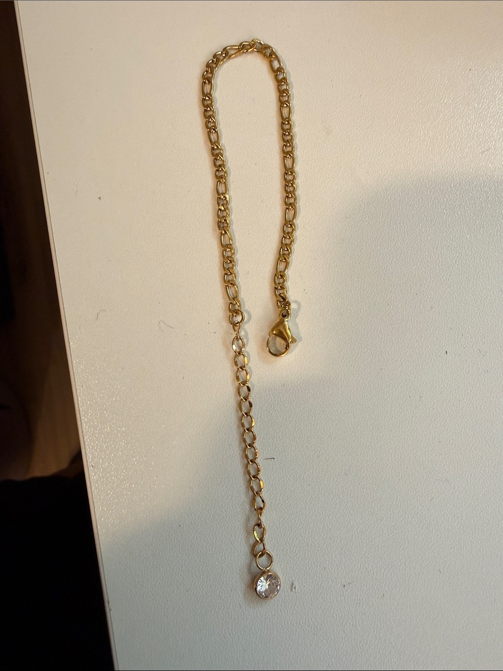 Delicate Gold tone Chain Bracelet for Women